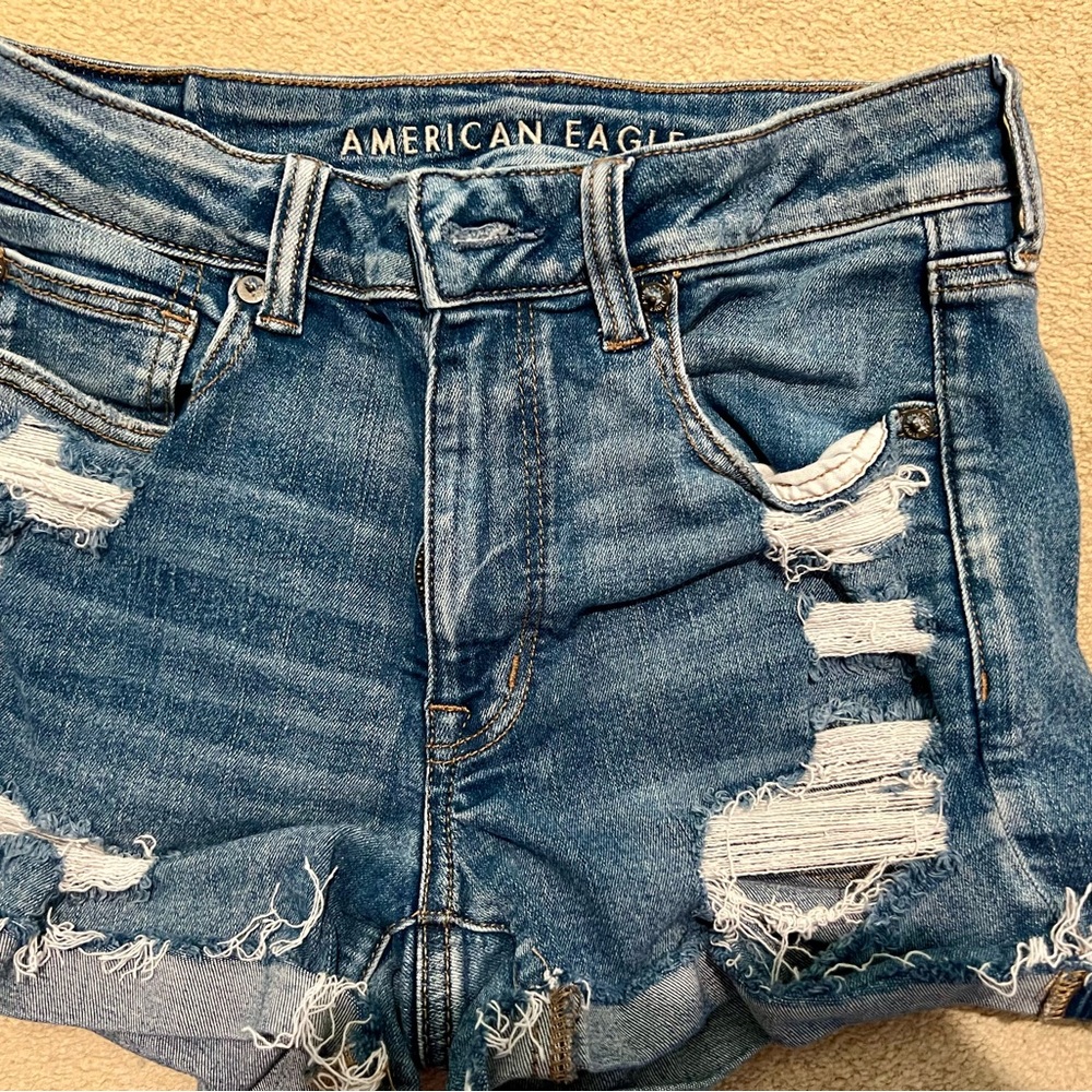 American Eagle High-Rise Shorties